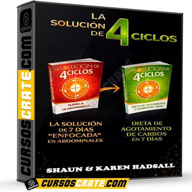 Paquete Acelerado de Planes de Comidas de La Solución de 4 Ciclos de Shaun & Karen Hadsall 1 Paquete Acelerado de Planes de Comidas de La Solución de 4 Ciclos de Shaun & Karen Hadsall