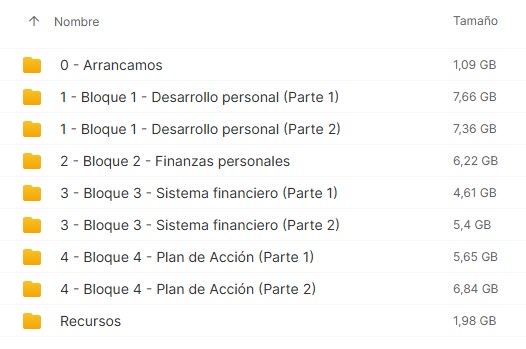 Master de Libertad Financiera y Finanzas Personales de Sergio Fernández 2 Master de Libertad Financiera y Finanzas Personales de Sergio Fernández - Imagen 2