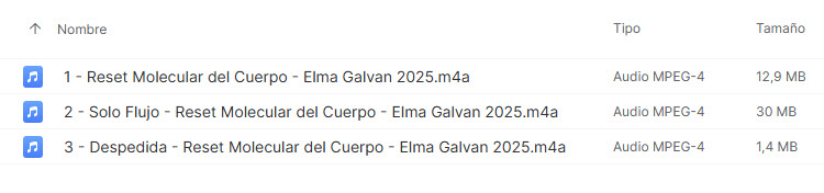 Reset Molecular del Cuerpo de Elma Galván 2 Reset Molecular del Cuerpo de Elma Galván - Imagen 2